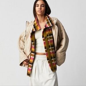Free People Wrapped Up Blanket Vest